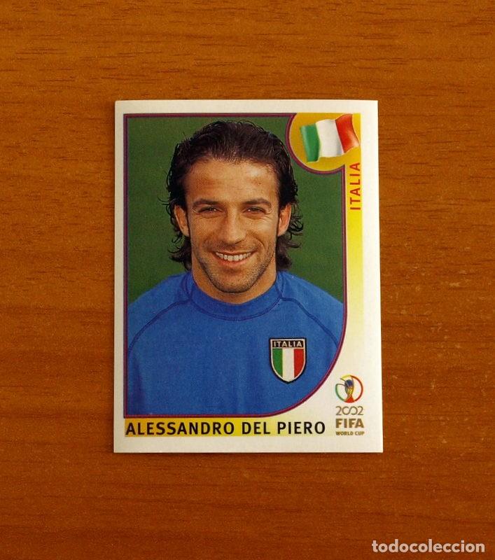 Cromos de f&uacute;tbol: Italia -N&ordm; 471 Alessandro Del Piero - Mundial Korea Jap&oacute;n 2002 - Editorial Panini - Nunca pegado