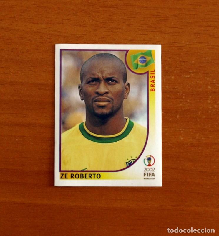 Cromos de f&uacute;tbol: Brasil - N&ordm; 177 Ze Roberto - Mundial Korea Jap&oacute;n 2002 - Editorial Panini - Nunca pegado