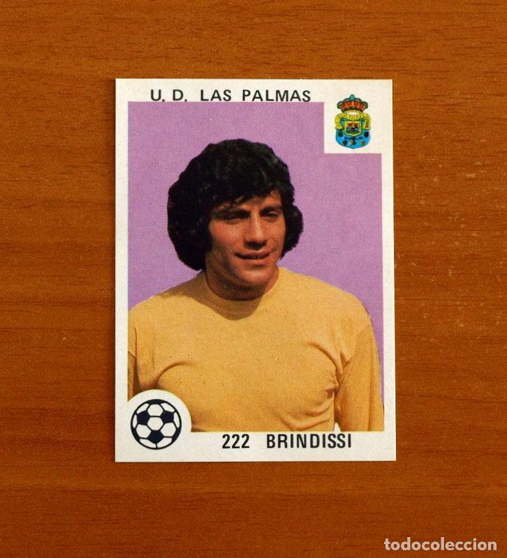Cromos de f&uacute;tbol: Las Palmas - N&ordm; 222 Brindisi - Editorial Maga 1978-1979, 78-79 - Nunca pegado