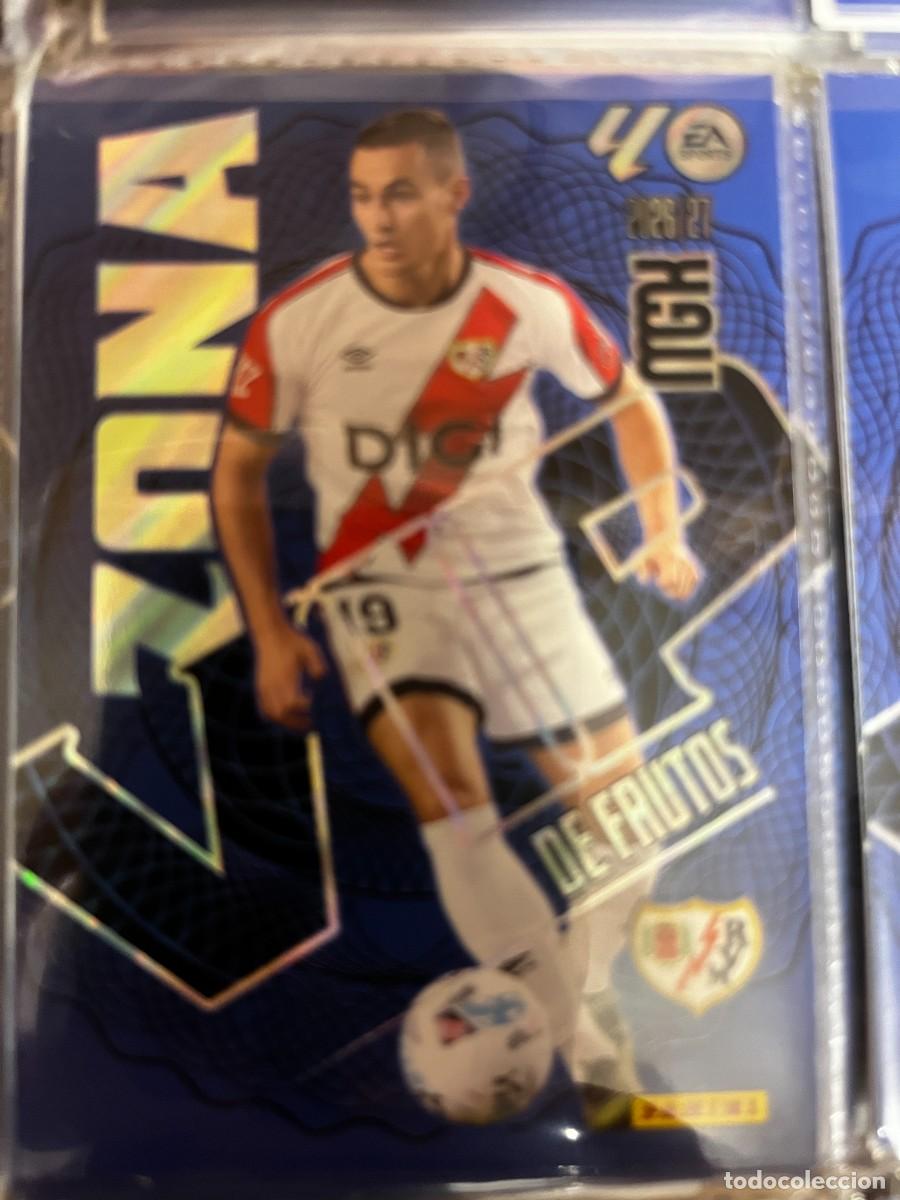 Cromos de f&uacute;tbol: MEGACRACKS MGK 2026 2027 26 27 PANINI N&ordm; 392 DE FRUTOS RAYO VALLECANO ZONA VIP