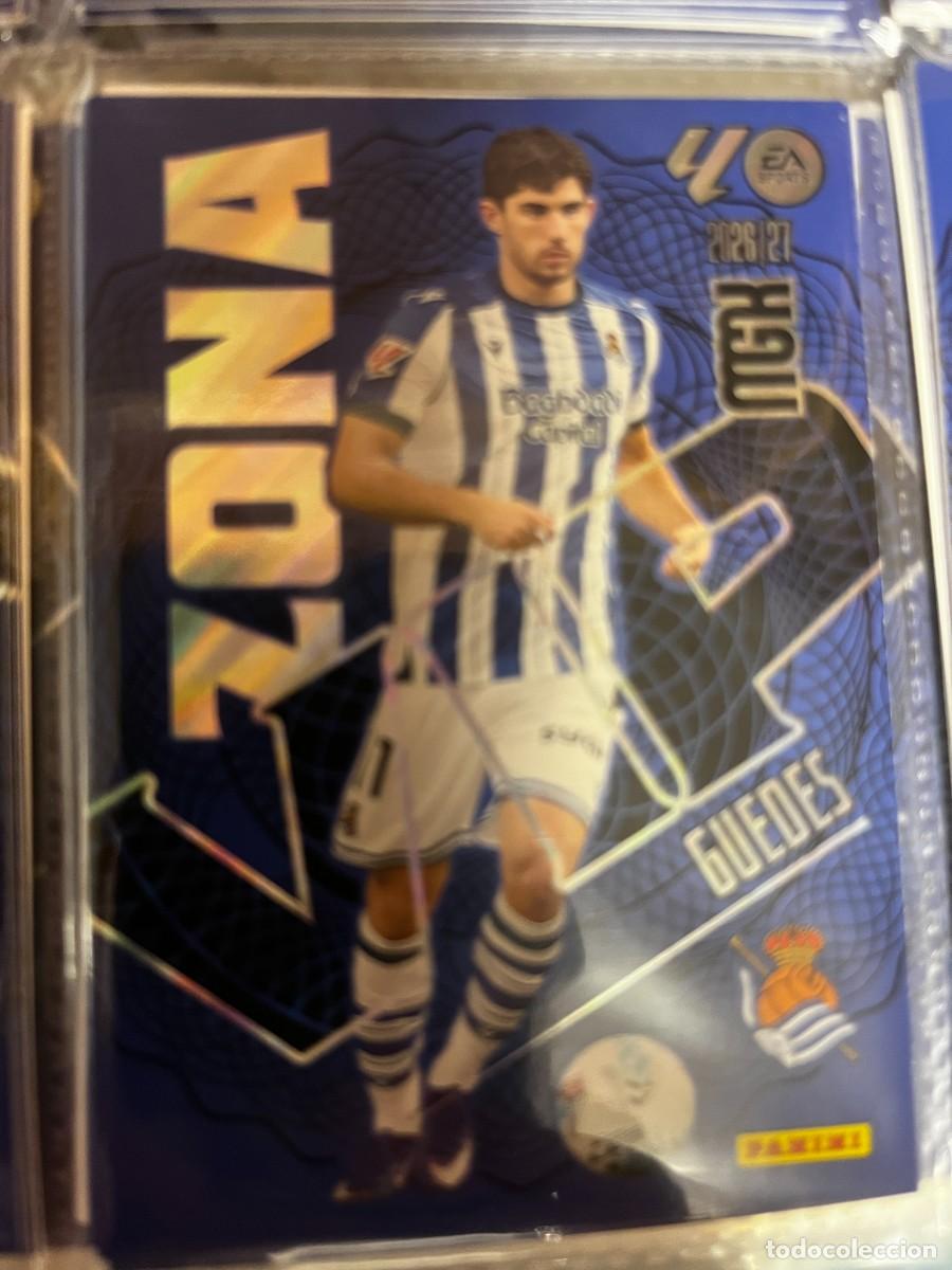 Cromos de f&uacute;tbol: MEGACRACKS MGK 2026 2027 26 27 PANINI N&ordm; 395 GUEDES REAL SOCIEDAD ZONA VIP