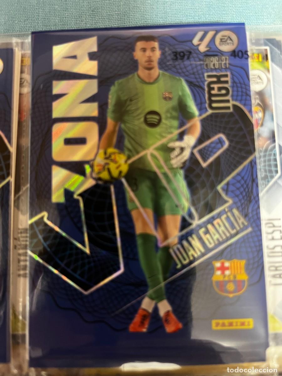 Cromos de f&uacute;tbol: MEGACRACKS MGK 2026 2027 26 27 PANINI N&ordm; 399 JOAN GARCIA BARCELONA ZONA VIP