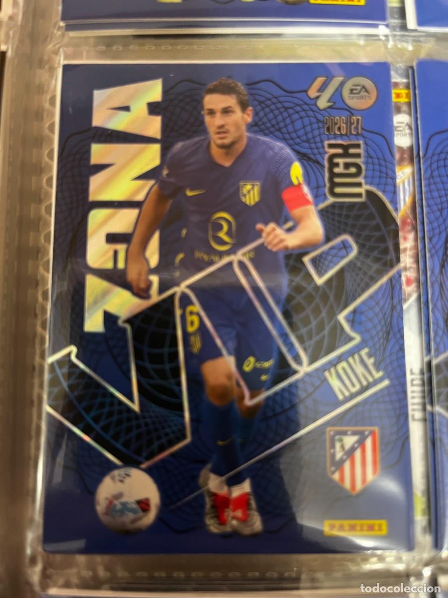 Cromos de f&uacute;tbol: MEGACRACKS MGK 2026 2027 26 27 PANINI N&ordm; 400 KOKE ATLETICO DE MADRID ZONA VIP