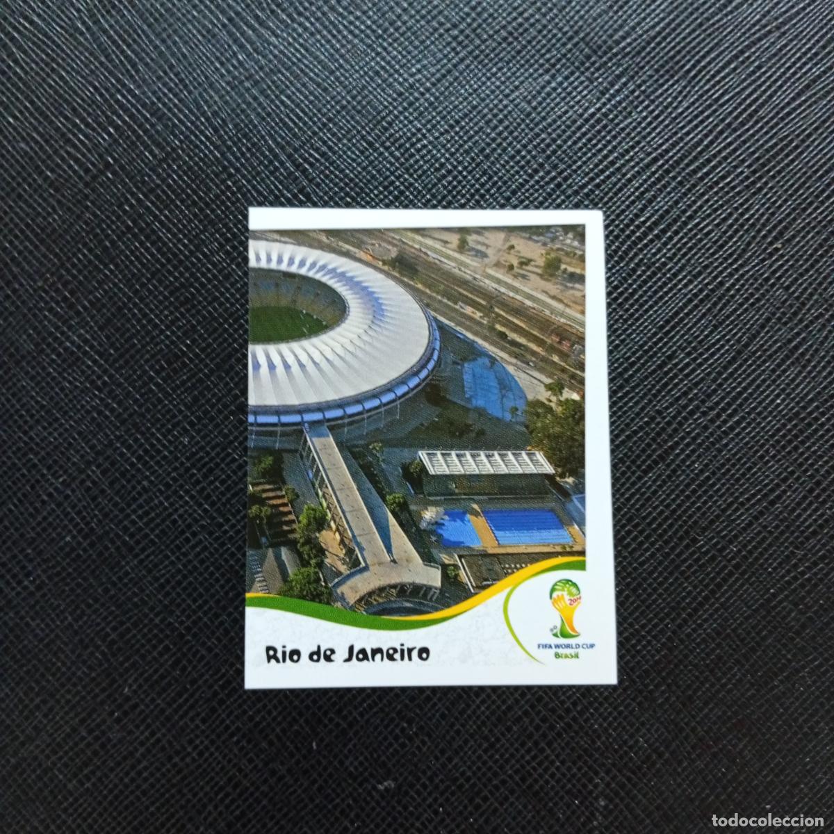Cromos de f&uacute;tbol: 27 RIO DE JANEIRO PANINI MUNDIAL BRASIL 2014 CROMO FUTBOL 14 - SIN PEGAR - A18 PG73