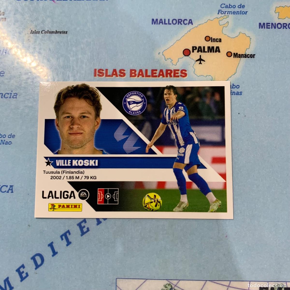 Cromos de f&uacute;tbol: Koski n&uacute;mero 6 del Alav&eacute;s cromo liga este 26-27 2026-2027