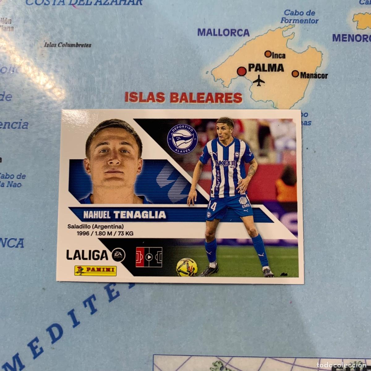 Cromos de f&uacute;tbol: Tenaglia n&uacute;mero 7 del Alav&eacute;s cromo liga este 26-27 2026-2027