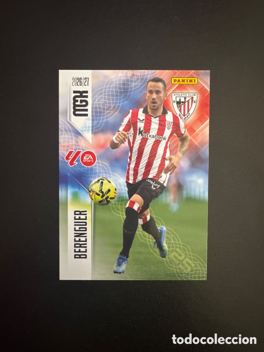 Cromos de f&uacute;tbol: BERENGUER ATHLETIC DE BILBAO NUMERO 50 MEGACRACKS 2026 2027