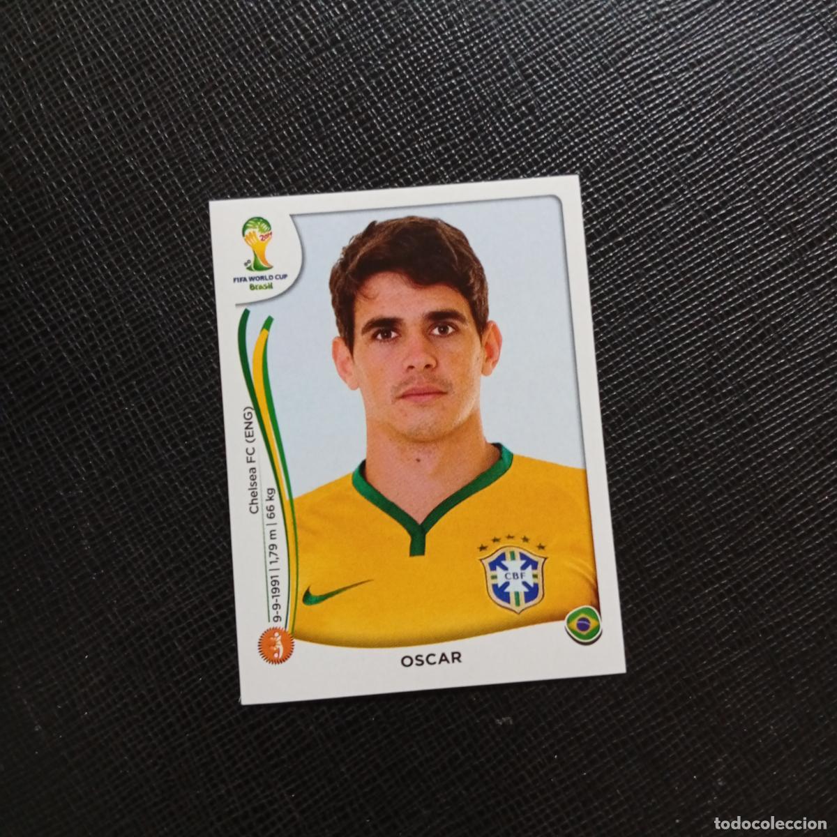 Cromos de f&uacute;tbol: 44 OSCAR BRASIL PANINI MUNDIAL BRASIL 2014 CROMO FUTBOL 14 - SIN PEGAR - CJ1