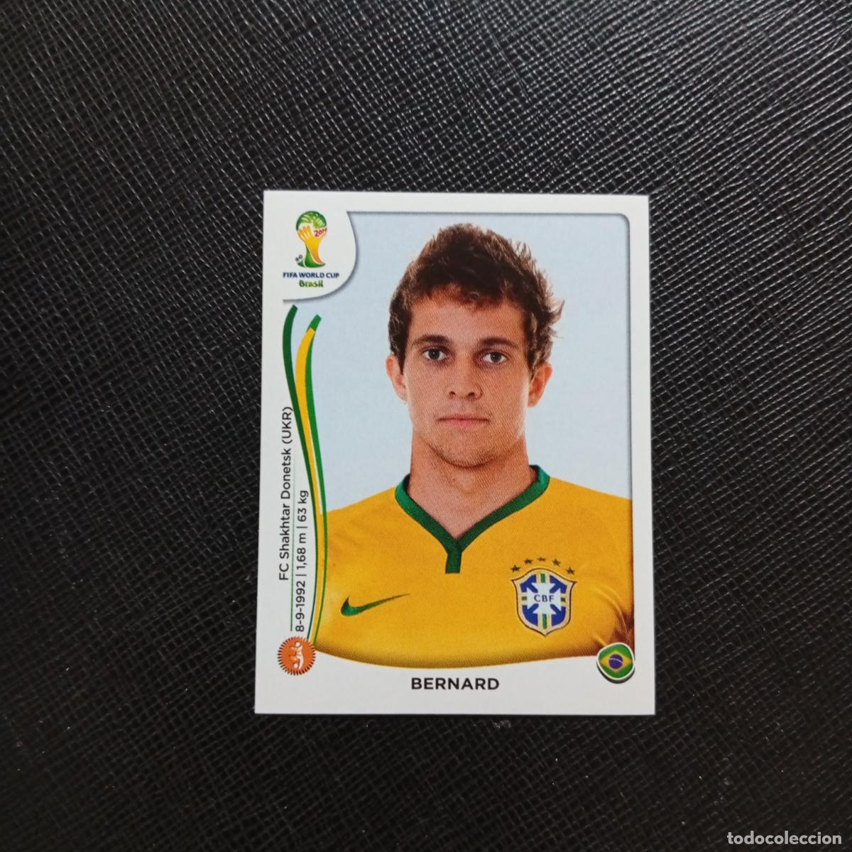 Cromos de f&uacute;tbol: 45 BERNARD BRASIL PANINI MUNDIAL BRASIL 2014 CROMO FUTBOL 14 - SIN PEGAR - CJ1