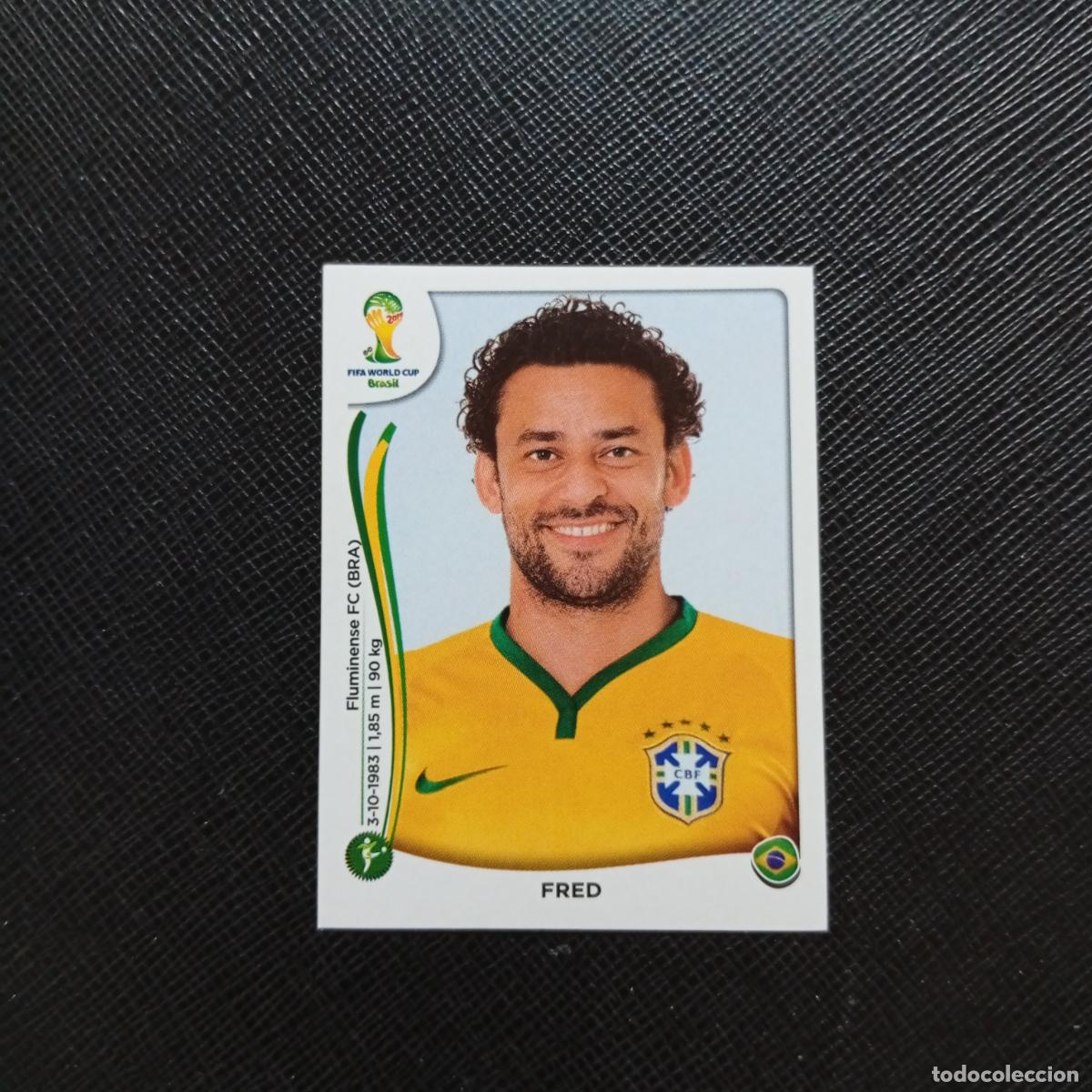 Cromos de f&uacute;tbol: 50 FRED BRASIL PANINI MUNDIAL BRASIL 2014 CROMO FUTBOL 14 - SIN PEGAR - CJ1