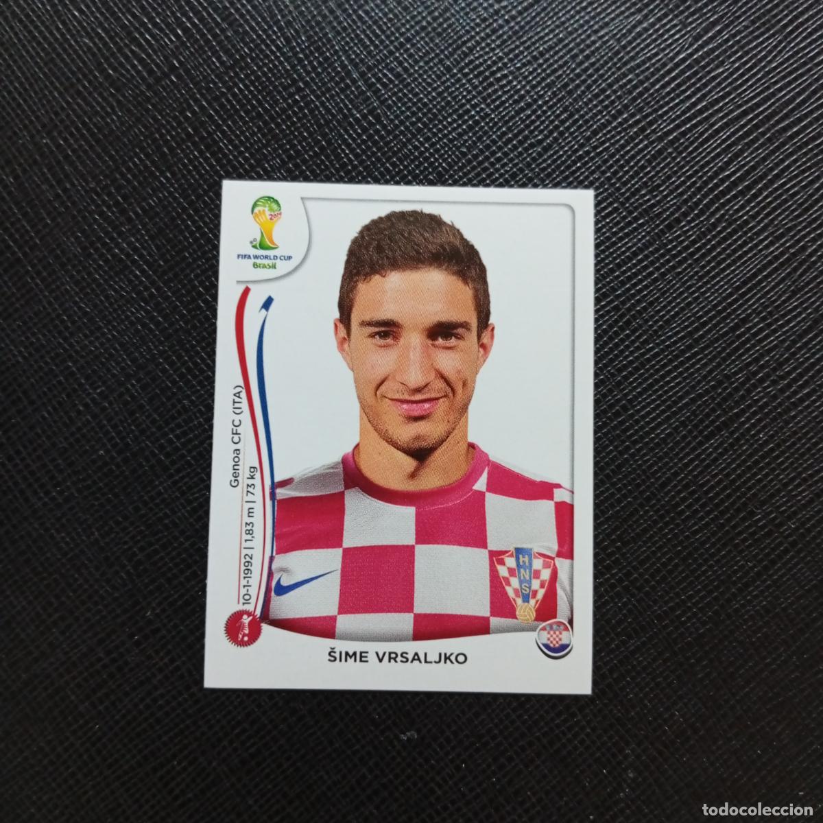 Cromos de f&uacute;tbol: 59 SIME VRSALJKO CROACIA PANINI MUNDIAL BRASIL 2014 CROMO FUTBOL 14 - SIN PEGAR - CJ1