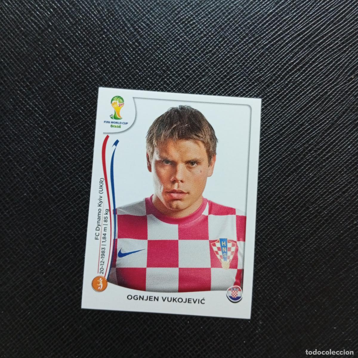 Cromos de f&uacute;tbol: 60 OGNJEN VUKOJEVIC CROACIA PANINI MUNDIAL BRASIL 2014 CROMO FUTBOL 14 - SIN PEGAR - CJ1