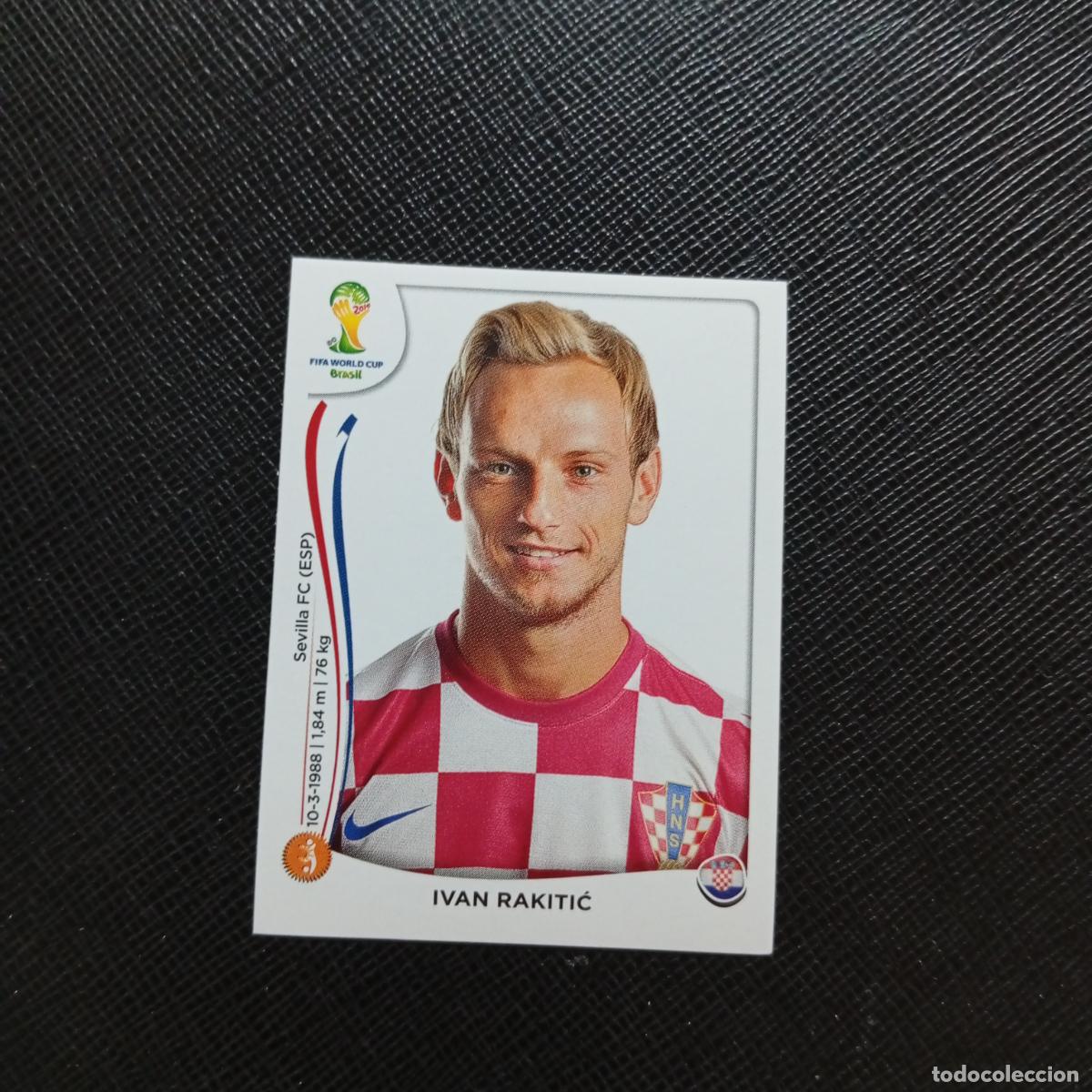Cromos de f&uacute;tbol: 63 IVAN RAKITIC CROACIA PANINI MUNDIAL BRASIL 2014 CROMO FUTBOL 14 - SIN PEGAR - CJ1