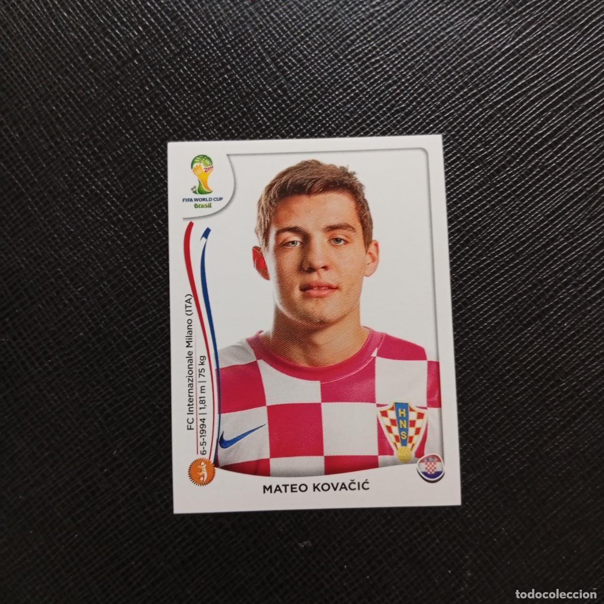 Cromos de f&uacute;tbol: 64 MATEO KOVACIC CROACIA PANINI MUNDIAL BRASIL 2014 CROMO FUTBOL 14 - SIN PEGAR - CJ1