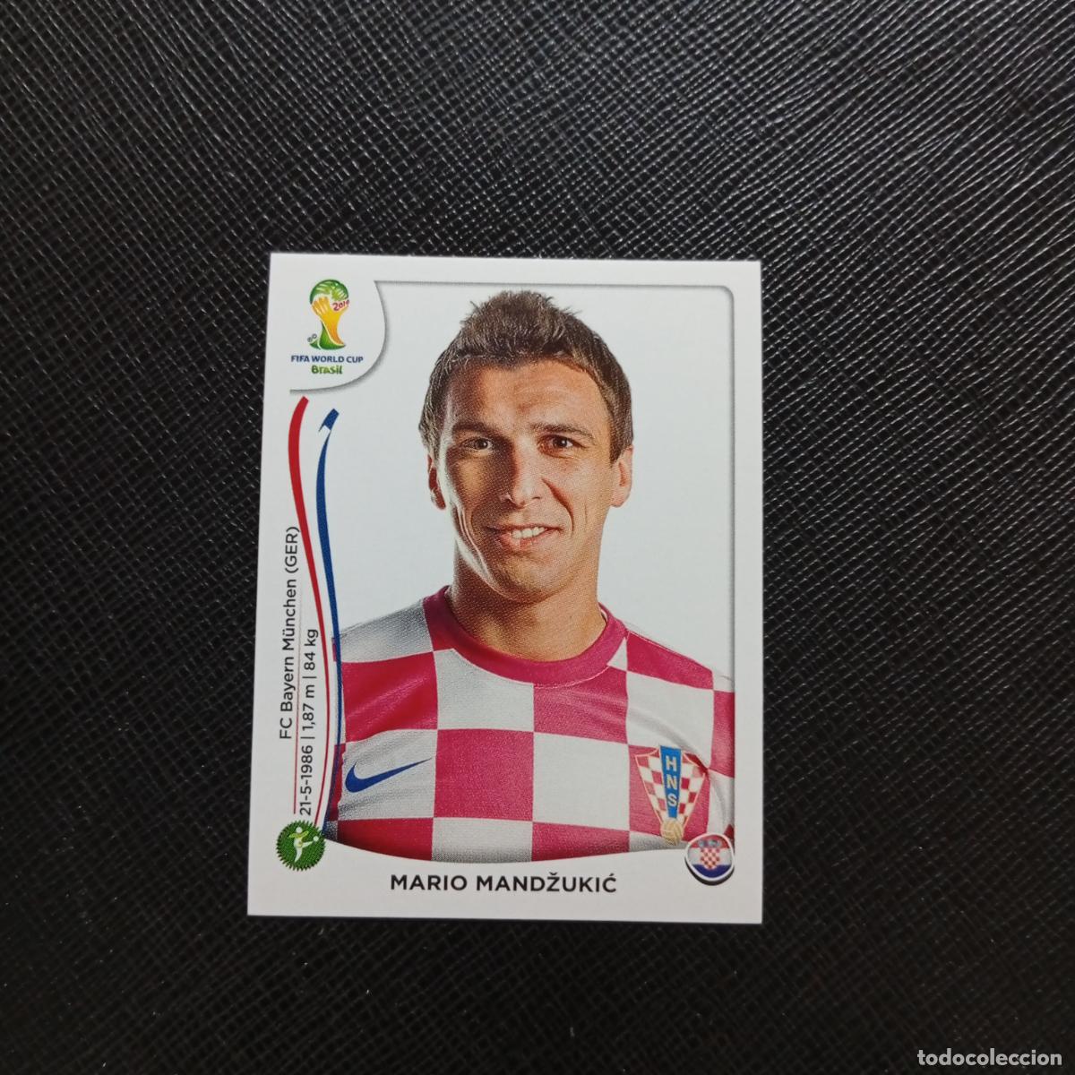 Cromos de f&uacute;tbol: 69 MARIO MANDZUKIC CROACIA PANINI MUNDIAL BRASIL 2014 CROMO FUTBOL 14 - SIN PEGAR - CJ1