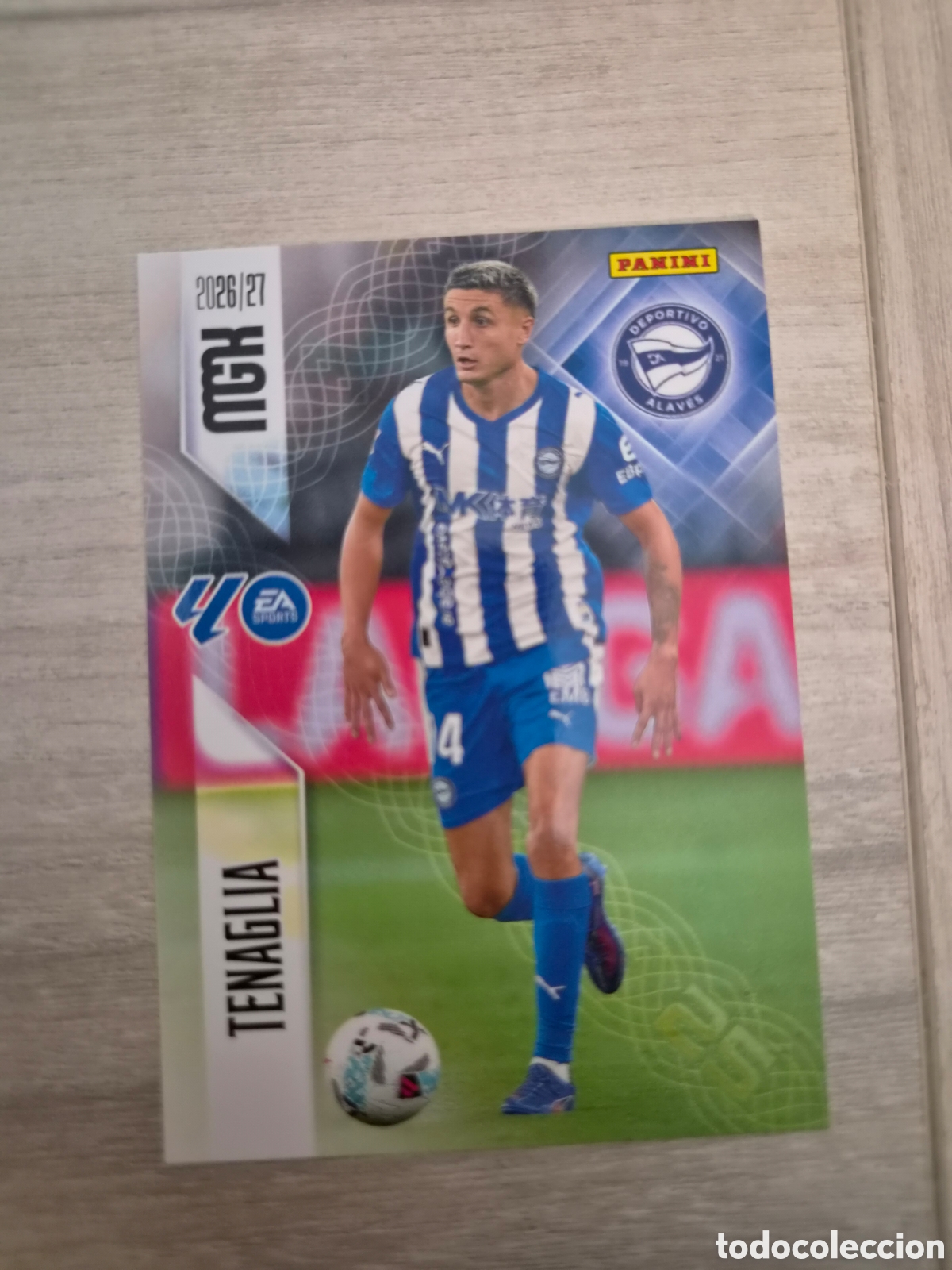 Cromos de f&uacute;tbol: N&deg;23 Alaves Tenaglia Megacracks 26/27