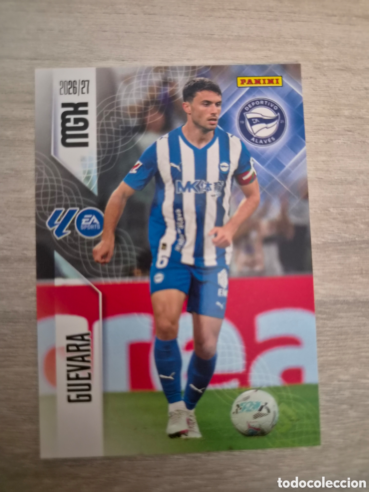 Cartes &agrave; collectionner de Football: N&deg;29 Alaves Guevara Liga Este 26/27
