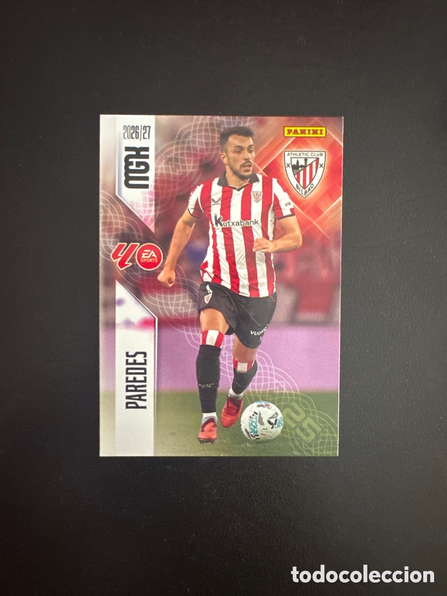 Cartes &agrave; collectionner de Football: PAREDES ATHLETIC DE BILBAO NUMERO 42 MEGACRACKS 2026 2027