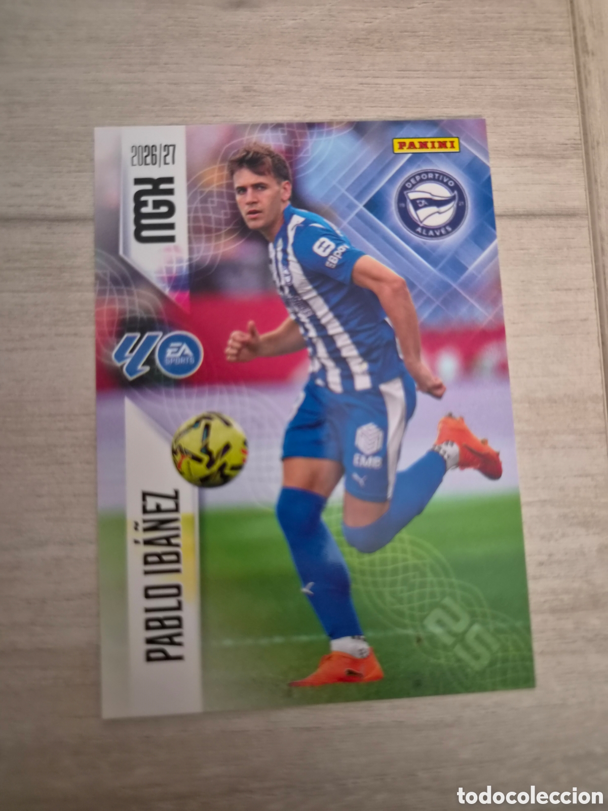 Cromos de Futebol: N&deg;31 Alaves Pablo Ib&aacute;&ntilde;ez Liga Este 26/27