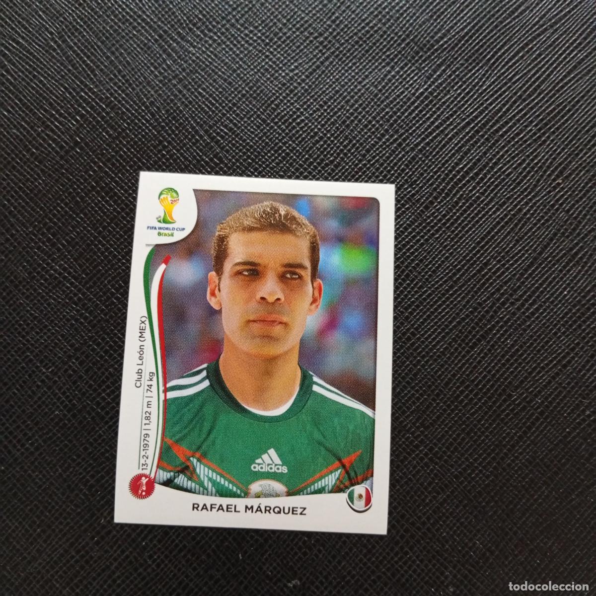 Cromos de Futebol: 73 RAFAEL MARQUEZ MEXICO PANINI MUNDIAL BRASIL 2014 CROMO FUTBOL 14 - SIN PEGAR - CJ1