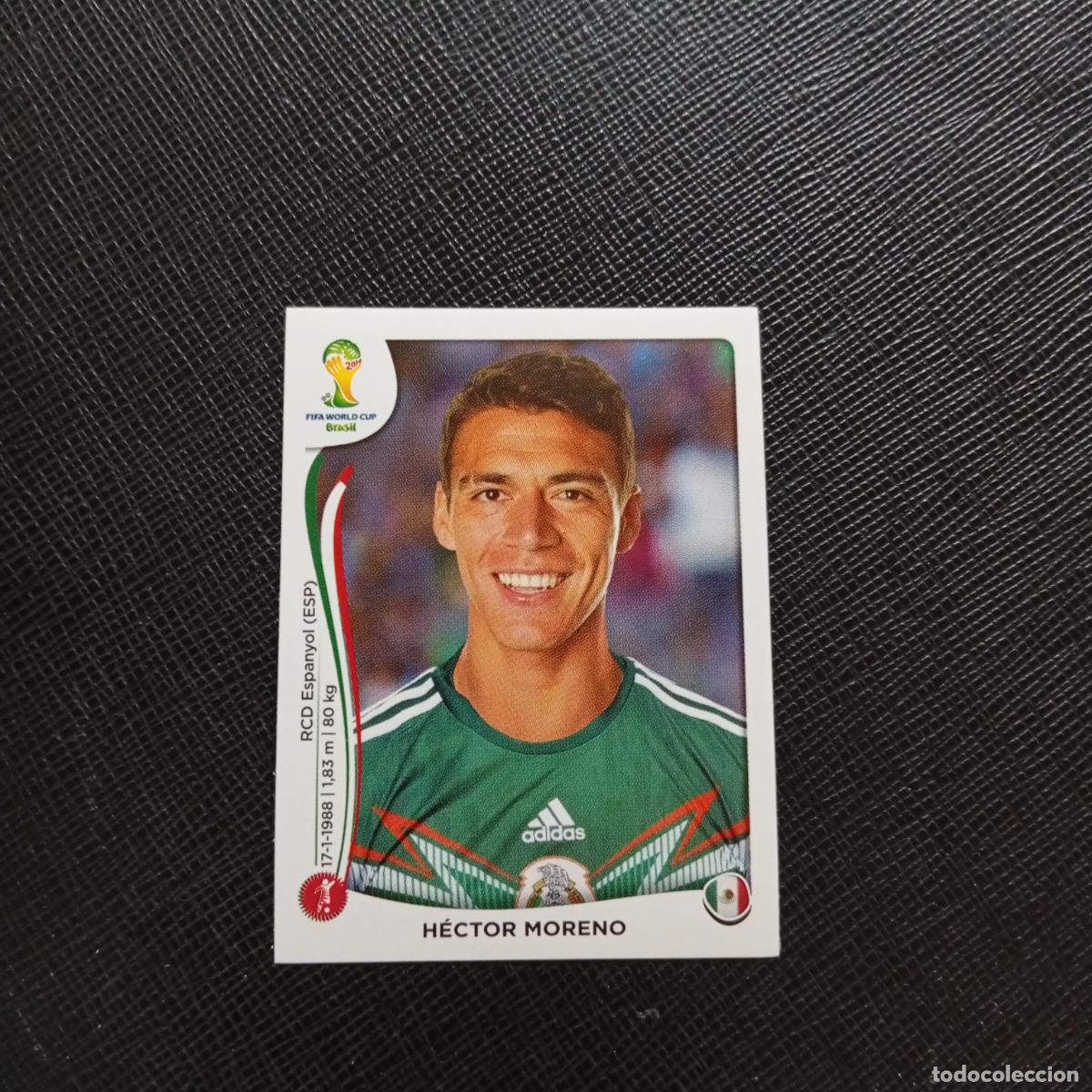 Cromos de Futebol: 75 HECTOR MORENO MEXICO PANINI MUNDIAL BRASIL 2014 CROMO FUTBOL 14 - SIN PEGAR - CJ1