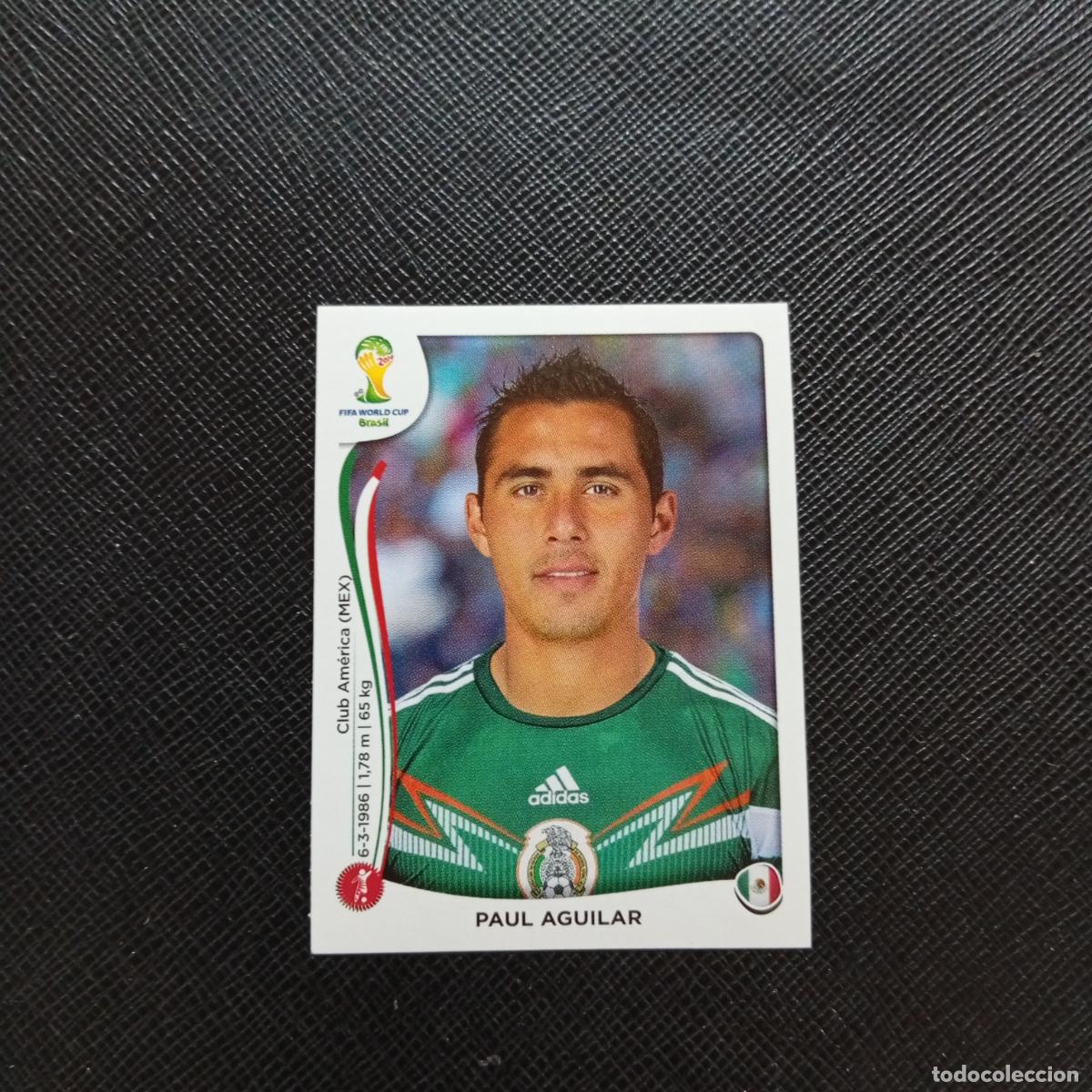 Cromos de Futebol: 77 PAUL AGUILAR MEXICO PANINI MUNDIAL BRASIL 2014 CROMO FUTBOL 14 - SIN PEGAR - CJ1