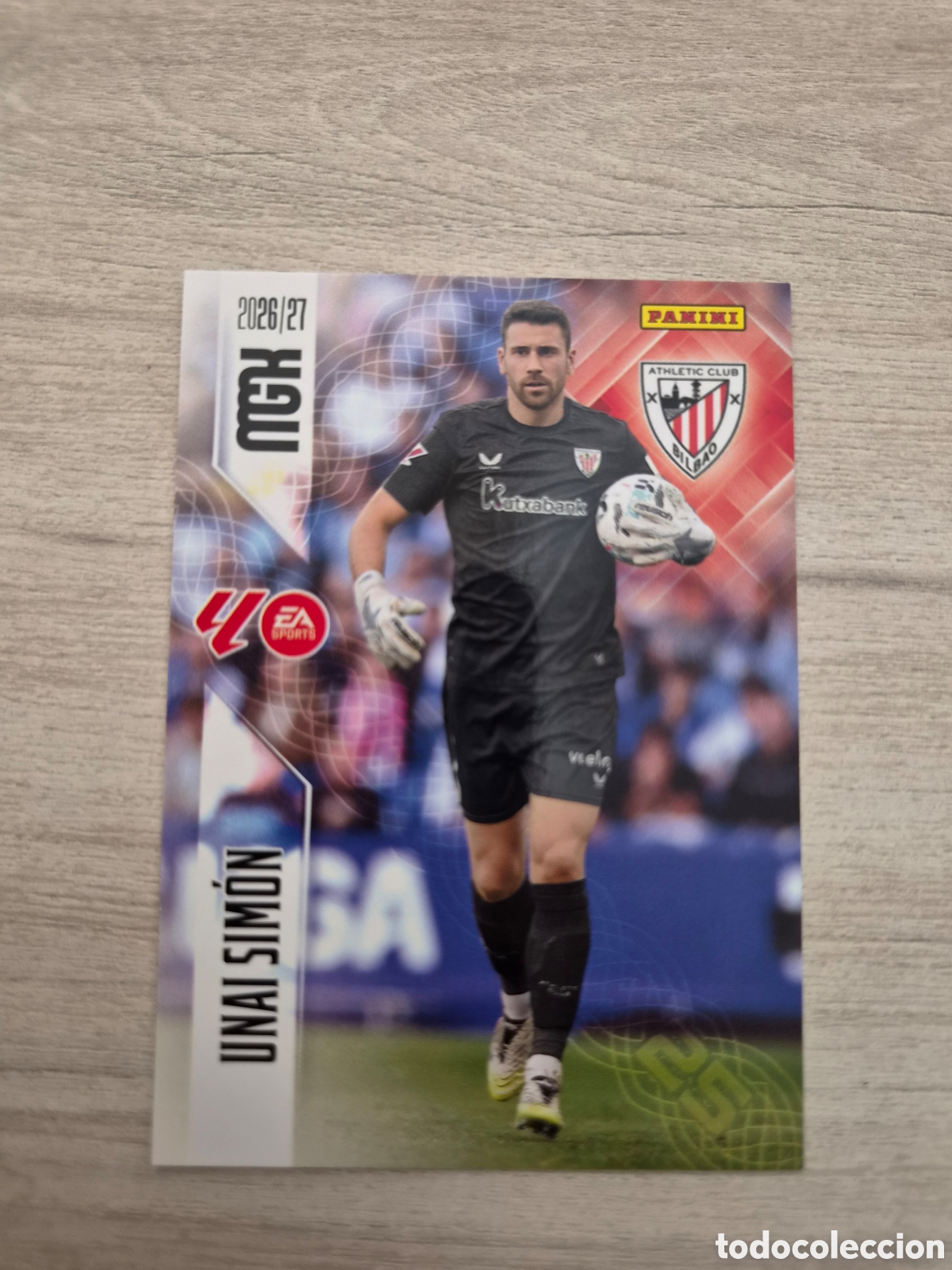 Cromos de Futebol: N&deg;38 Athletic de Bilbao Unai Simon Megacracks 26/27