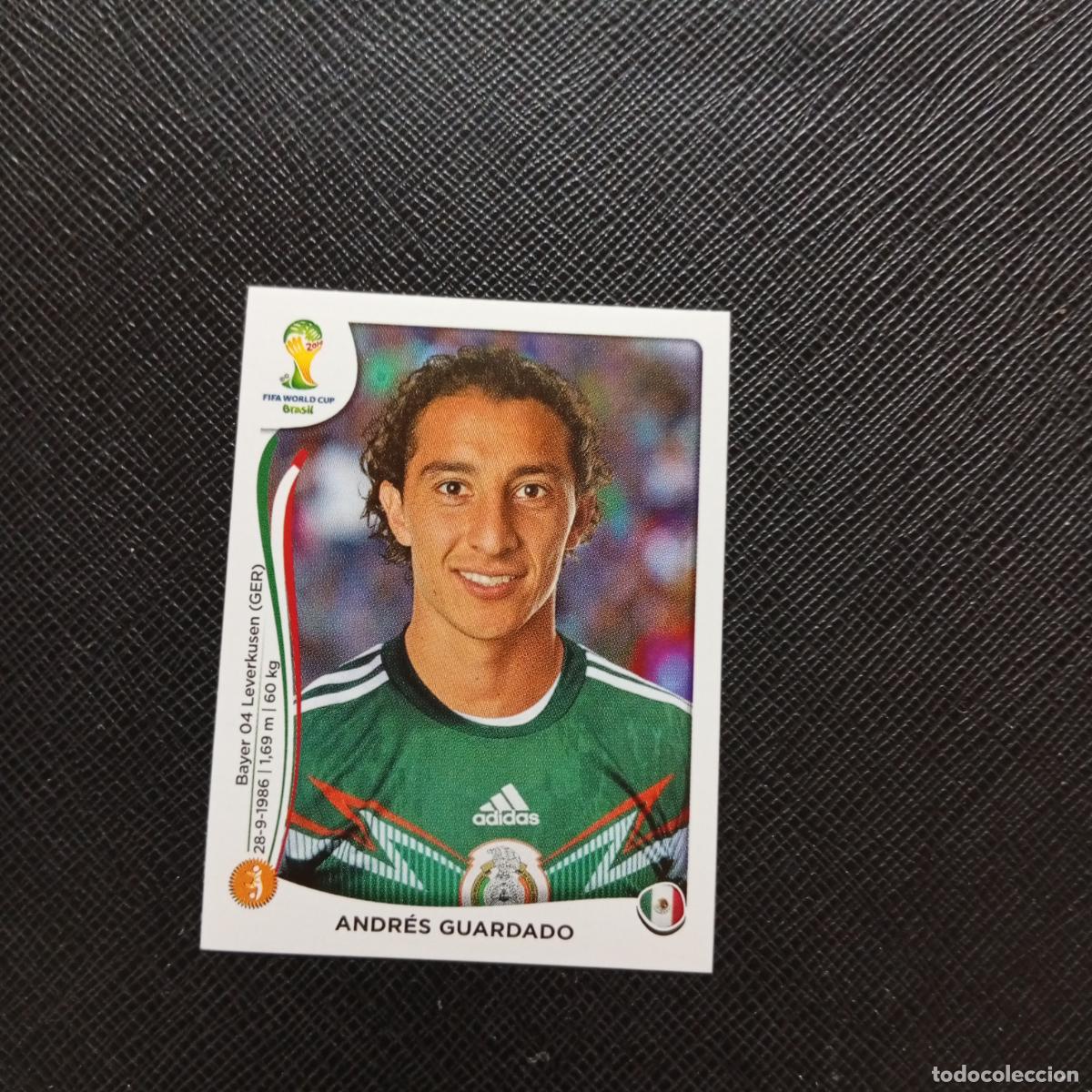Cromos de Futebol: 79 ANDRES GUARDADO MEXICO PANINI MUNDIAL BRASIL 2014 CROMO FUTBOL 14 - SIN PEGAR - CJ1