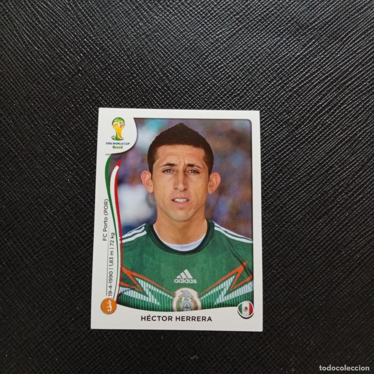 Cromos de Futebol: 80 HECTOR HERRERA MEXICO PANINI MUNDIAL BRASIL 2014 CROMO FUTBOL 14 - SIN PEGAR - CJ1