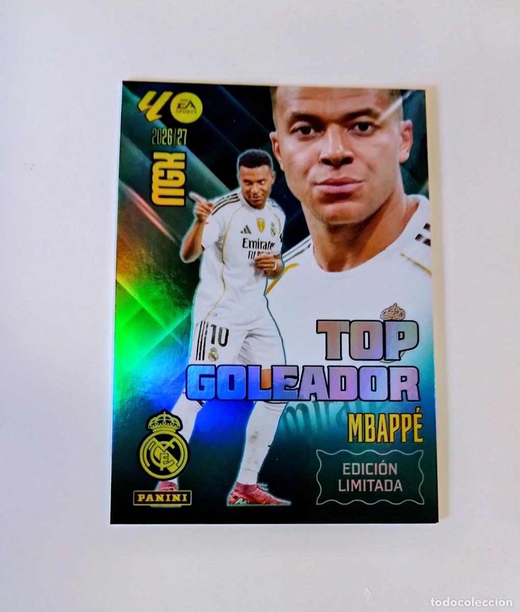 Cromos de f&uacute;tbol: MEGACRACKS 2026/2027 MBAPP&Egrave; ( TOP GOLEADOR )