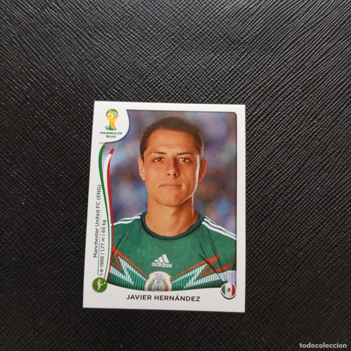 Cromos de f&uacute;tbol: 85 JAVIER HERNANDEZ MEXICO PANINI MUNDIAL BRASIL 2014 CROMO FUTBOL 14 - SIN PEGAR - CJ1