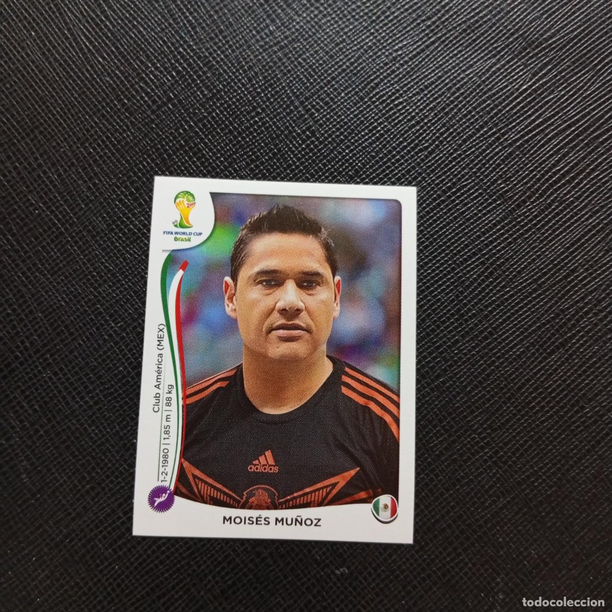 Cromos de f&uacute;tbol: 88 MOISES MU&Ntilde;OZ MEXICO PANINI MUNDIAL BRASIL 2014 CROMO FUTBOL 14 - SIN PEGAR - CJ1