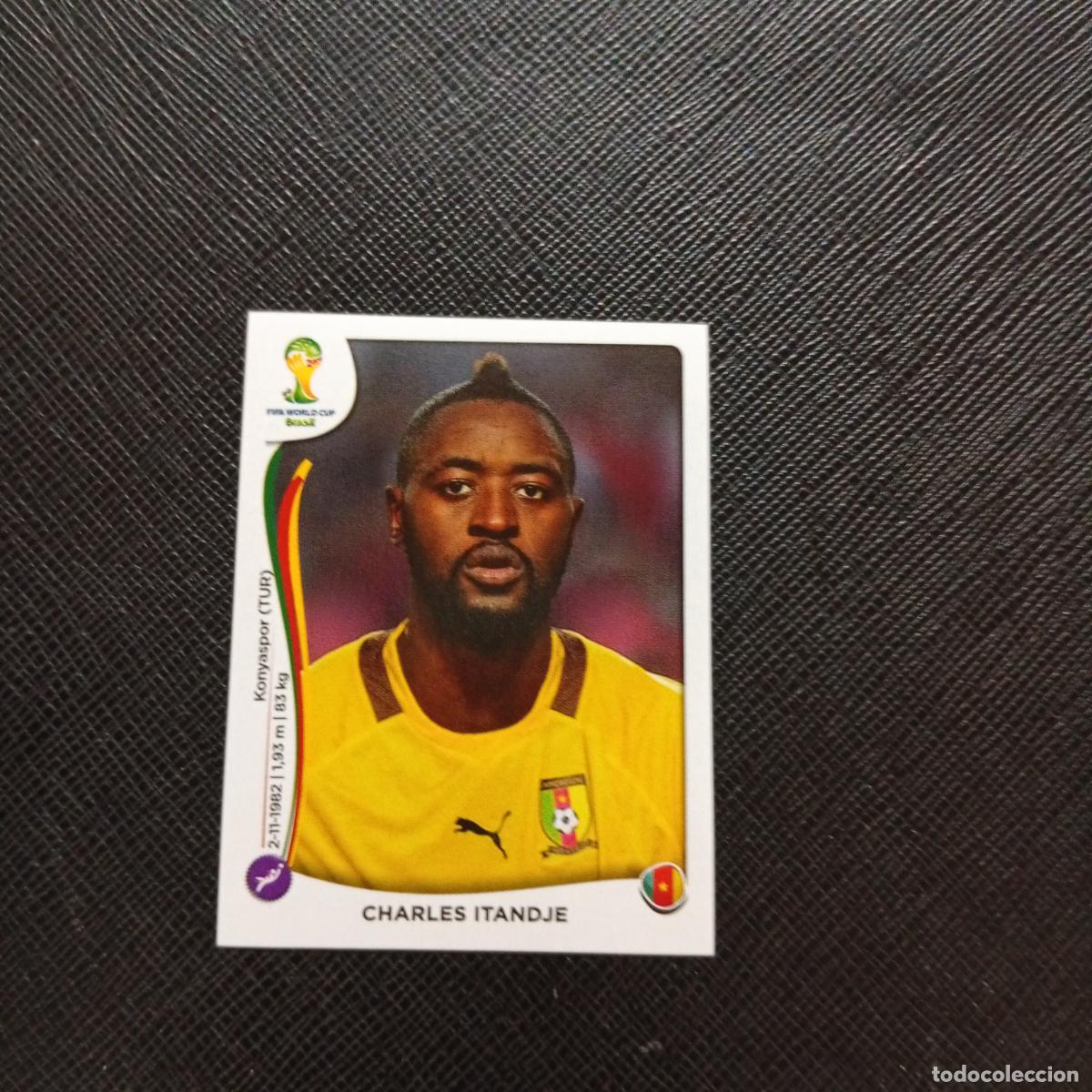 Cromos de f&uacute;tbol: 91 CHARLES ITANDJE CAMERUN PANINI MUNDIAL BRASIL 2014 CROMO FUTBOL 14 - SIN PEGAR - CJ1