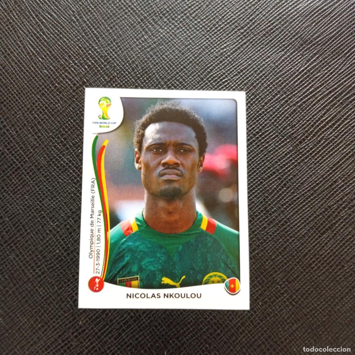 Cromos de f&uacute;tbol: 93 NICOLAS NKOULOU CAMERUN PANINI MUNDIAL BRASIL 2014 CROMO FUTBOL 14 - SIN PEGAR - CJ1