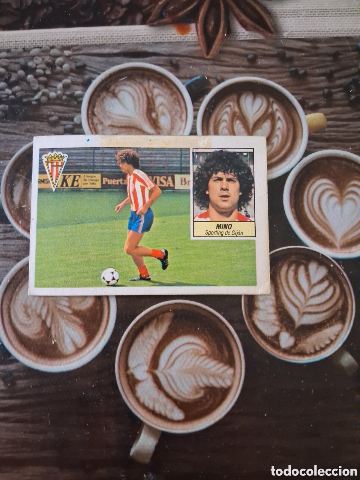 Cromos de f&uacute;tbol: Liga este 84-85 mino fichaje N 15 del sporting recuperado del &aacute;lbum ver fotos