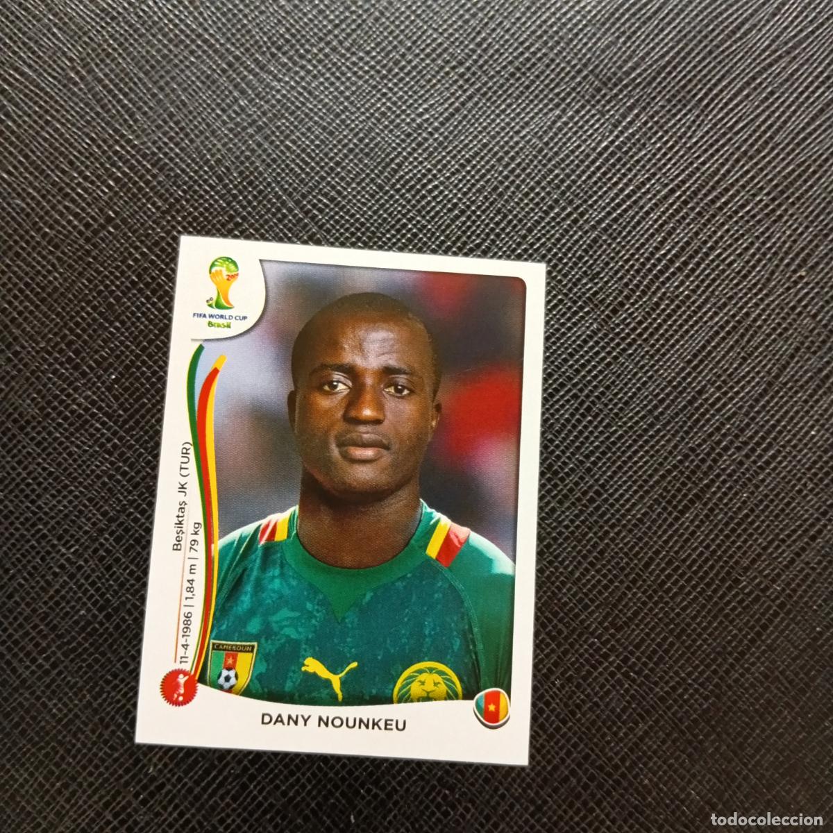 Cromos de f&uacute;tbol: 94 DANY NOUNKEU CAMERUN PANINI MUNDIAL BRASIL 2014 CROMO FUTBOL 14 - SIN PEGAR - CJ1