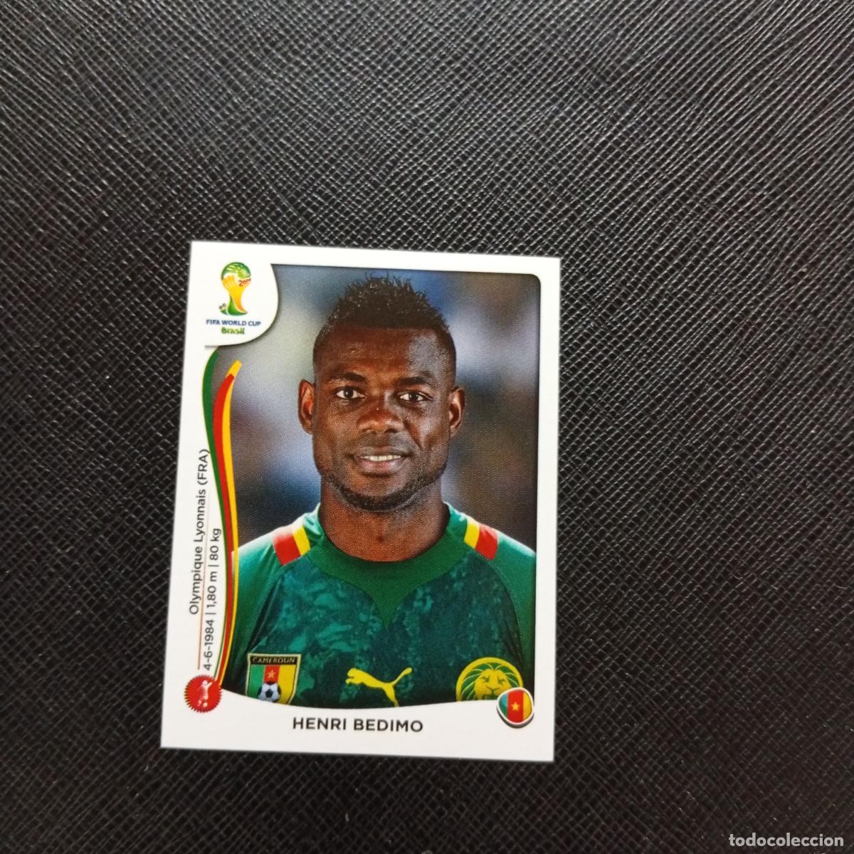 Cromos de f&uacute;tbol: 95 HENRI BEDIMO CAMERUN PANINI MUNDIAL BRASIL 2014 CROMO FUTBOL 14 - SIN PEGAR - CJ1