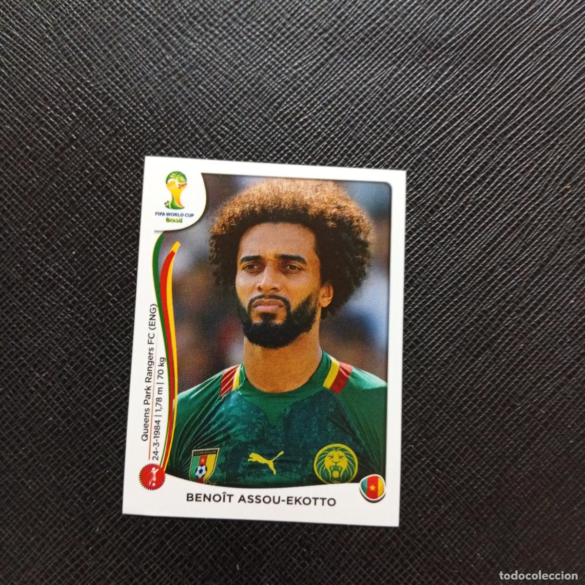 Cromos de f&uacute;tbol: 96 ASSOU EKOTTO CAMERUN PANINI MUNDIAL BRASIL 2014 CROMO FUTBOL 14 - SIN PEGAR - CJ1
