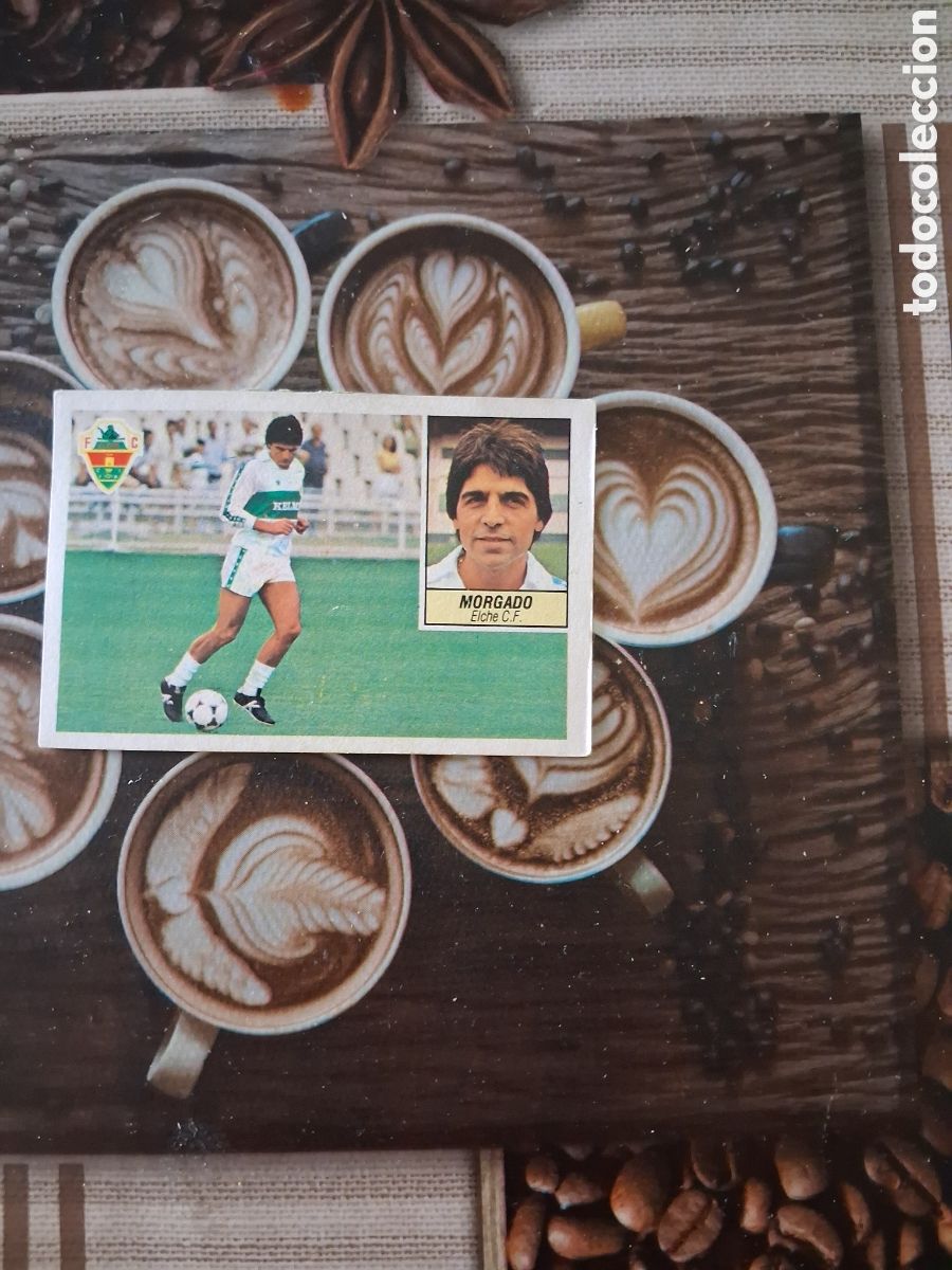 Figurine di Calcio: Liga este 84 85 morgado fichaje N 21 del elche recuperado del &aacute;lbum ver fotos