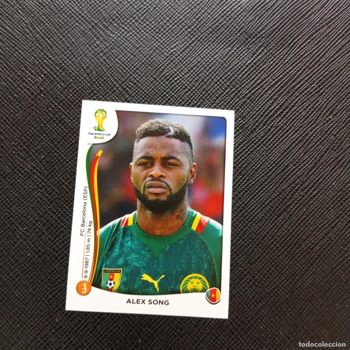 Cromos de f&uacute;tbol: 99 ALEX SONG CAMERUN PANINI MUNDIAL BRASIL 2014 CROMO FUTBOL 14 - SIN PEGAR - CJ1