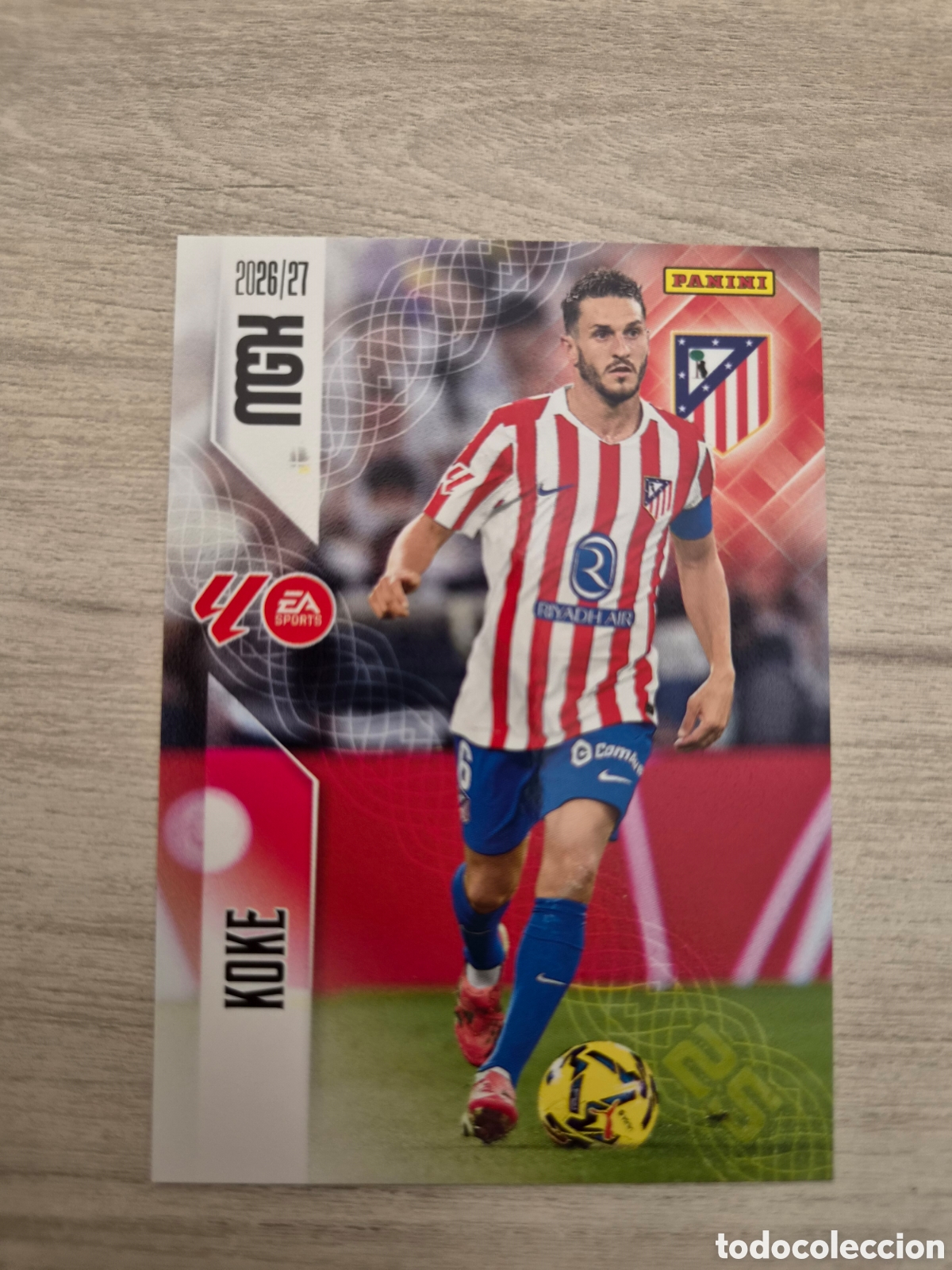 Cromos de f&uacute;tbol: N&deg;64 Atl&eacute;tico de Madrid Koke Megacracks 26/27