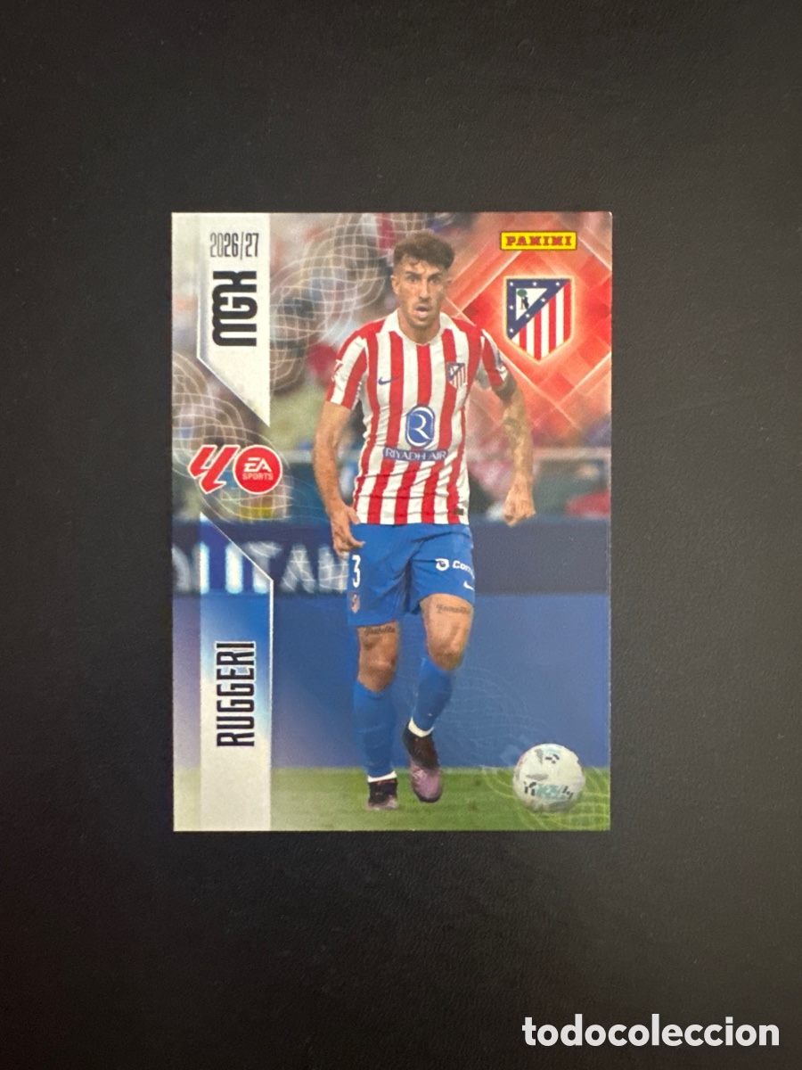 Cromos de f&uacute;tbol: RUGGERI ATL&Eacute;TICO DE MADRID NUMERO 63 MEGACRACKS 2026 2027