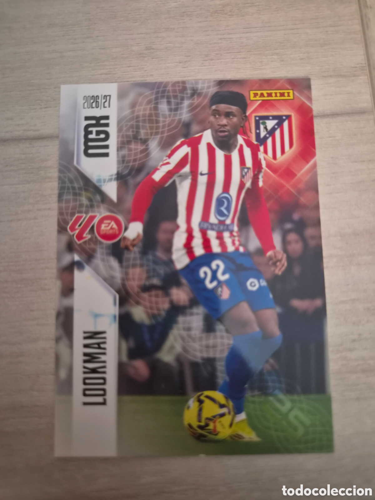 Cromos de f&uacute;tbol: N&deg;70 Atl&eacute;tico de Madrid Lookman Megacracks 26/27