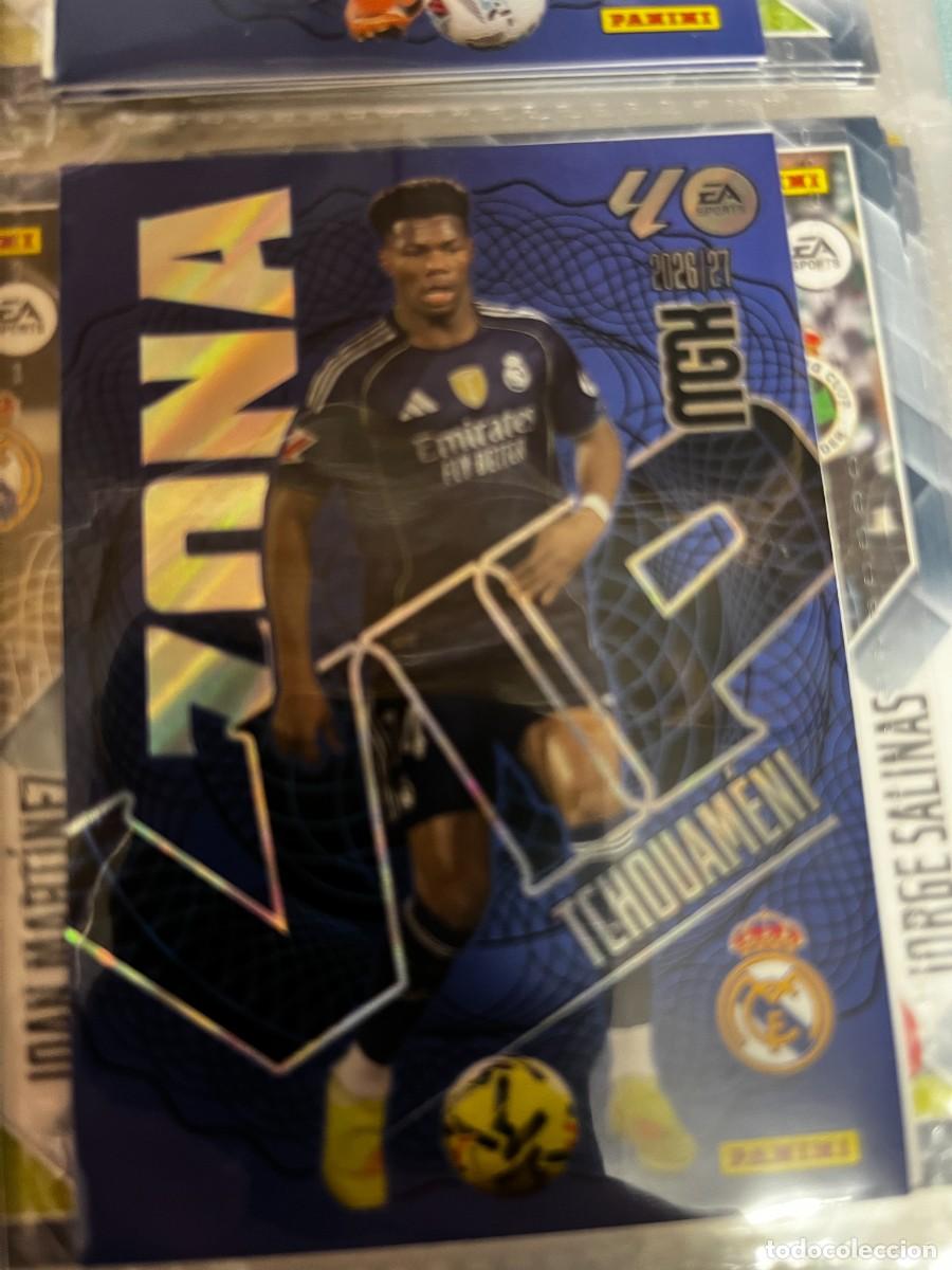 Football Stickers: MEGACRACKS MGK 2026 2027 26 27 PANINI N&ordm; N&ordm; 405 TCHOUAMENI REAL MADRID ZONA VIP