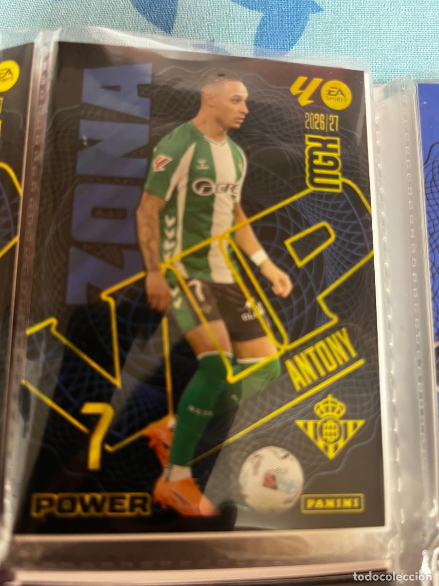 Football Stickers: MEGACRACKS MGK 2026 2027 26 27 PANINI N&ordm; N&ordm; 388 P 388P ANTONY BETIS ZONA VIP POWER