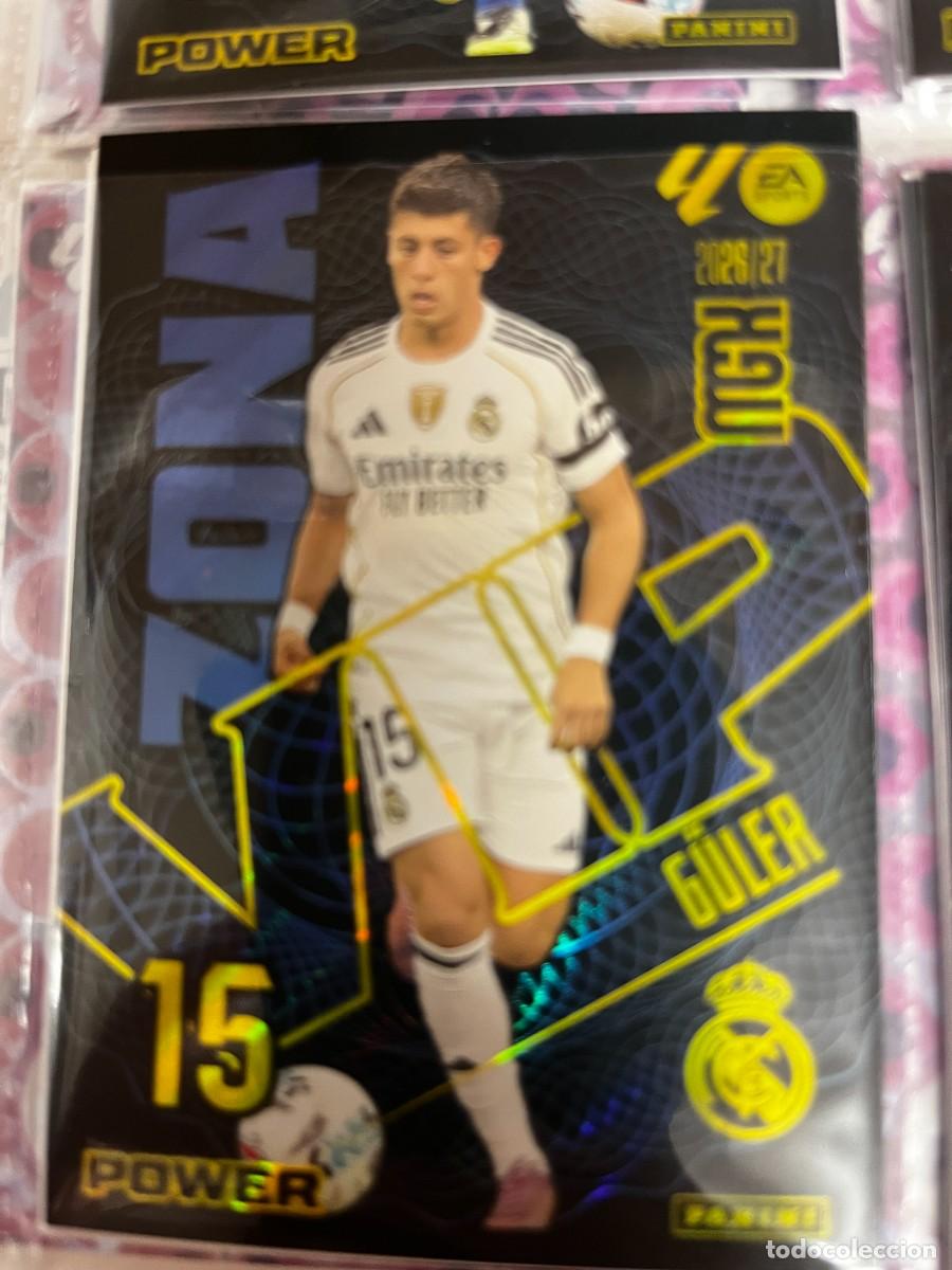 Cromos de f&uacute;tbol: MEGACRACKS MGK 2026 2027 26 27 PANINI N&ordm; 396 P 396P ARDA GULER REAL MADRID ZONA VIP POWER