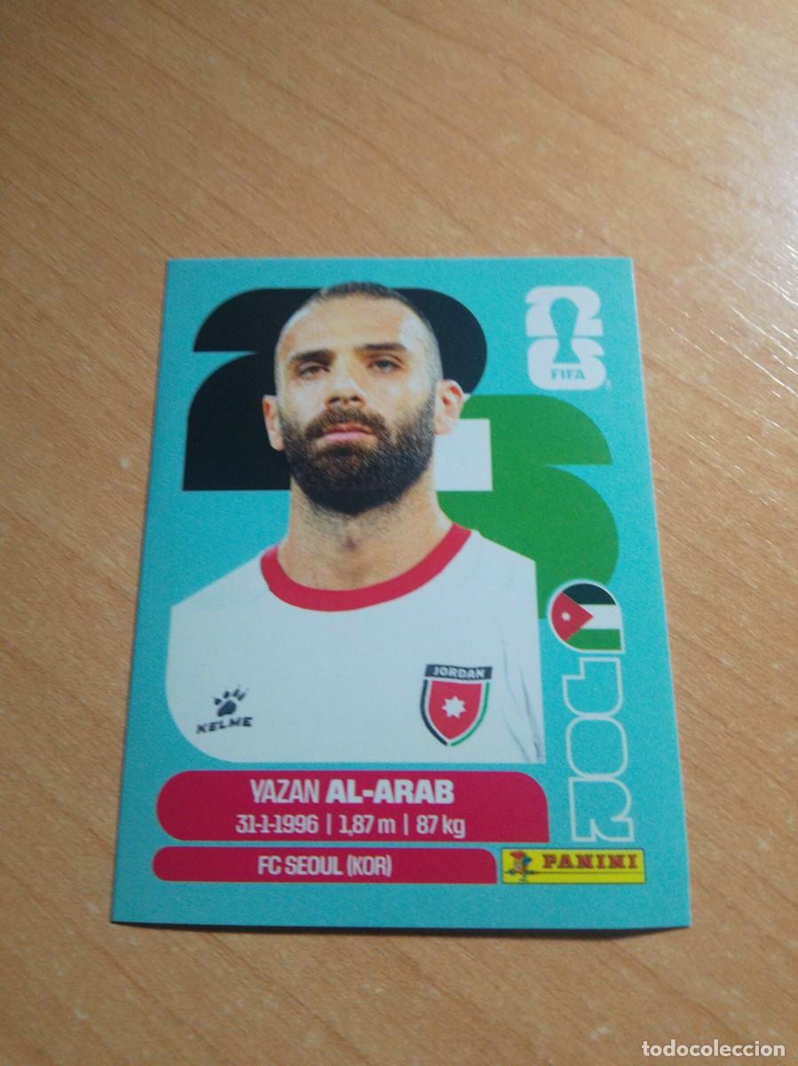 Cromos de f&uacute;tbol: AL ARAB JORDANIA JOR 5 MUNDIAL FIFA WORLD CUP 2026 26 PANINI STICKERS NUEVO