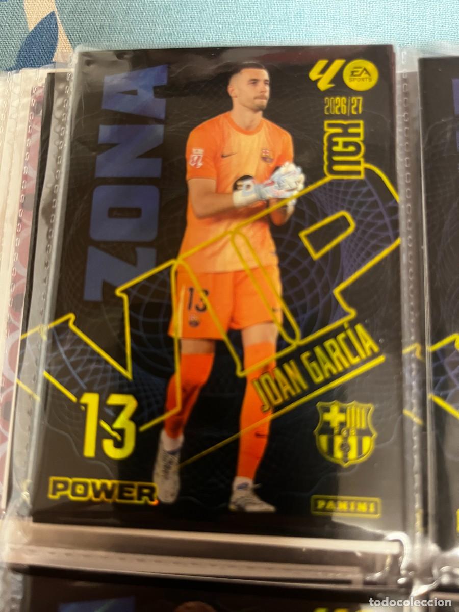 Cromos de f&uacute;tbol: MEGACRACKS MGK 2026 2027 26 27 PANINI N&ordm; 397 P 397P JOAN GARCIA BARCELONA ZONA VIP POWER