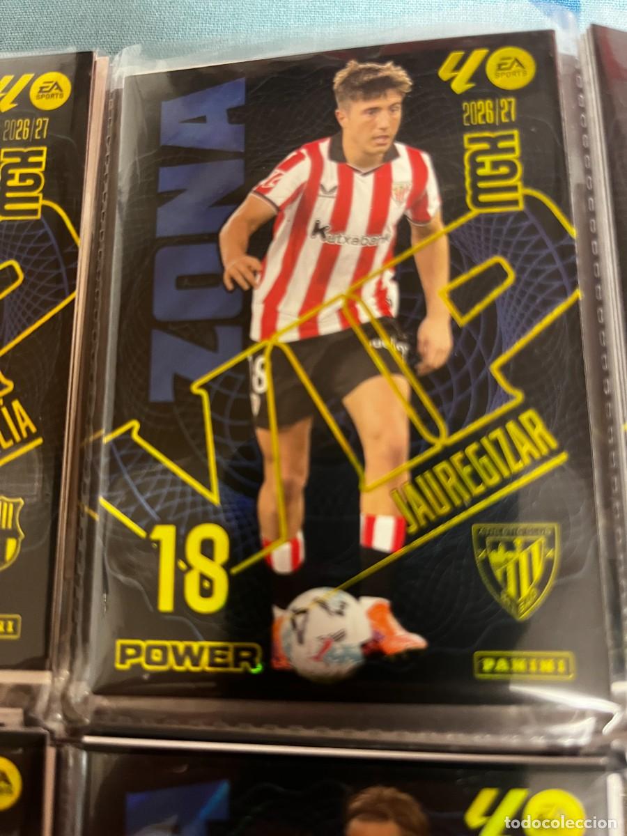 Cromos de f&uacute;tbol: MEGACRACKS MGK 2026 2027 26 27 PANINI N&ordm; 398 P 398P JAUREGIZAR ATHLETIC BILBAO ZONA VIP POWER