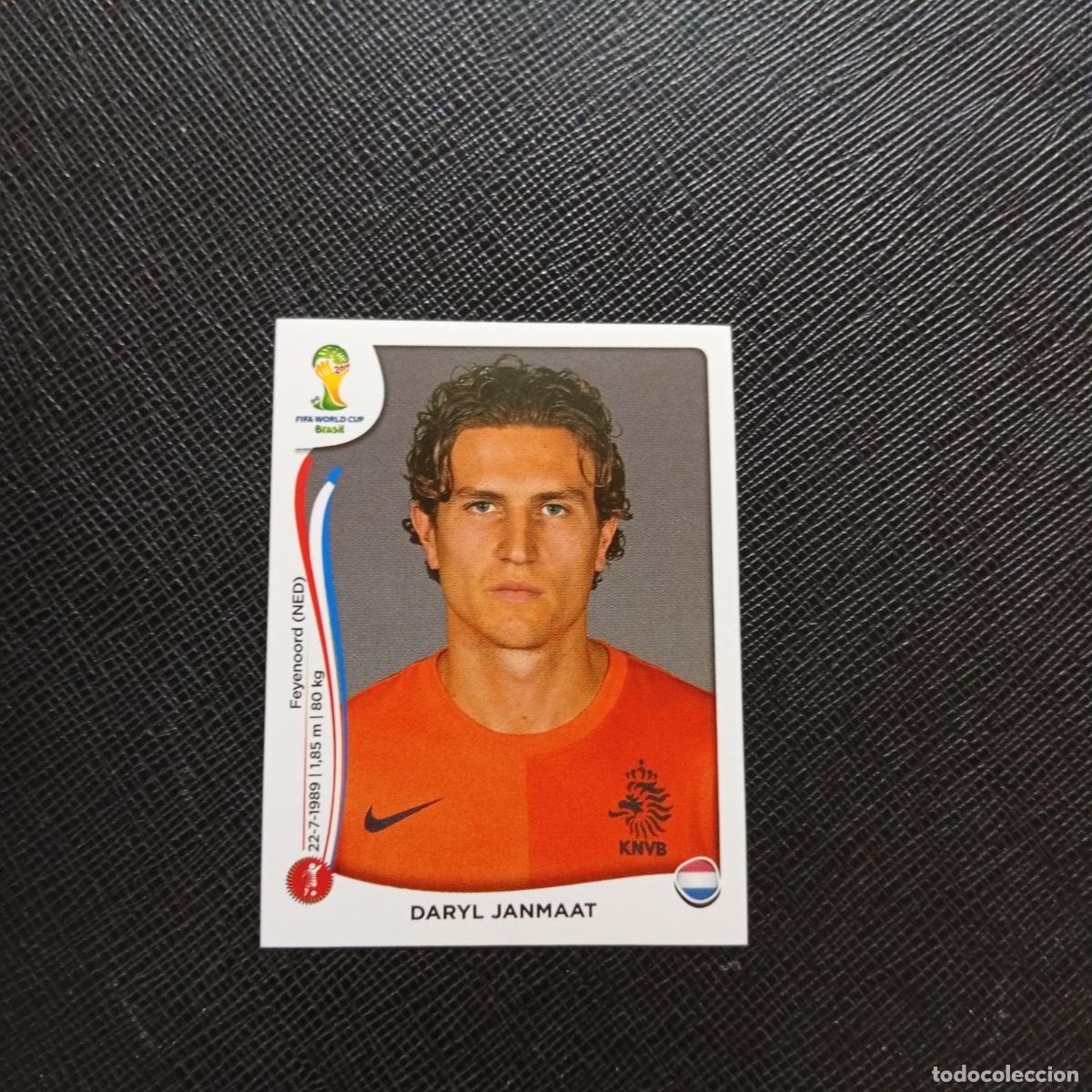 Cromos de f&uacute;tbol: 130 DARYL JANMAAT HOLANDA PANINI MUNDIAL BRASIL 2014 CROMO FUTBOL 14 - SIN PEGAR - CJ1